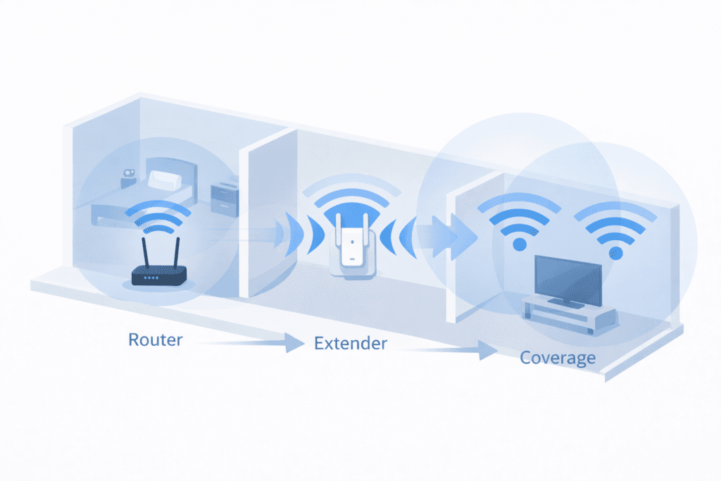 what is a wifi extender and how does it work